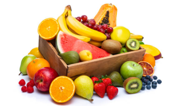 Enjoying summer fruits as part of a balanced diet.