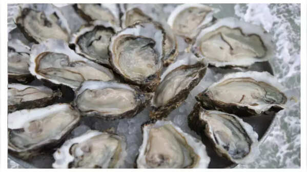 Raw or undercooked oysters and shellfish