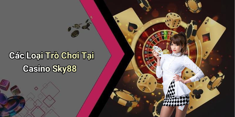 Các Loại Trò Chơi Tại Casino Sky88