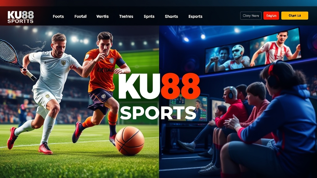 Thể Thao KU88 - Cổng chơi game thể thao hàng đầu Việt Nam
