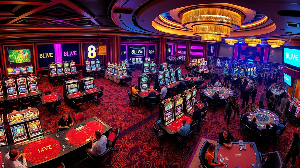 Casino 8LIVE - Trải Nghiệm Đỉnh Cao Cược Bên Người Chơi Tham Gia