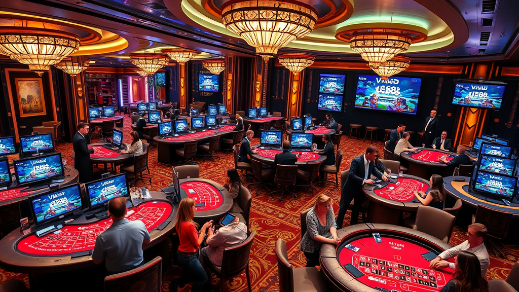 Khám Phá Live Casino VIN88 - Trải Nghiệm Cá Cược Chân Thực Ngay Tại Nhà
