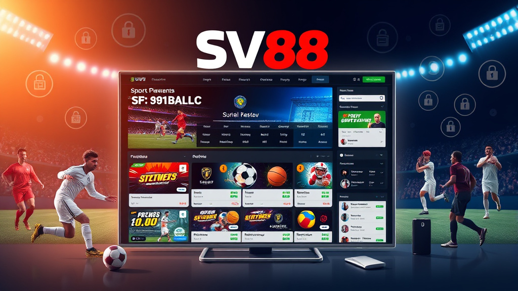 Thể Thao SV88 - Nền Tảng Cá Cược Hàng Đầu Với Nhiều Lựa Chọn Thú Vị Cho Người Yêu Thể Thao