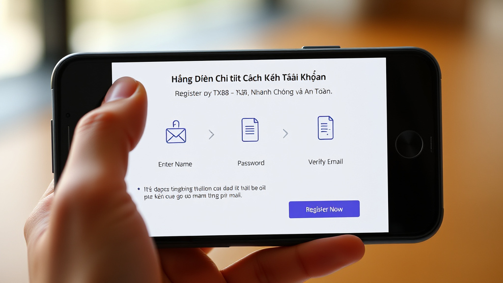 Đăng Ký TX88 - Hướng Dẫn Chi Tiết Để Tham Gia Vui Vẻ Và An Toàn Trên Nền Tảng Đầy Tiềm Năng Này