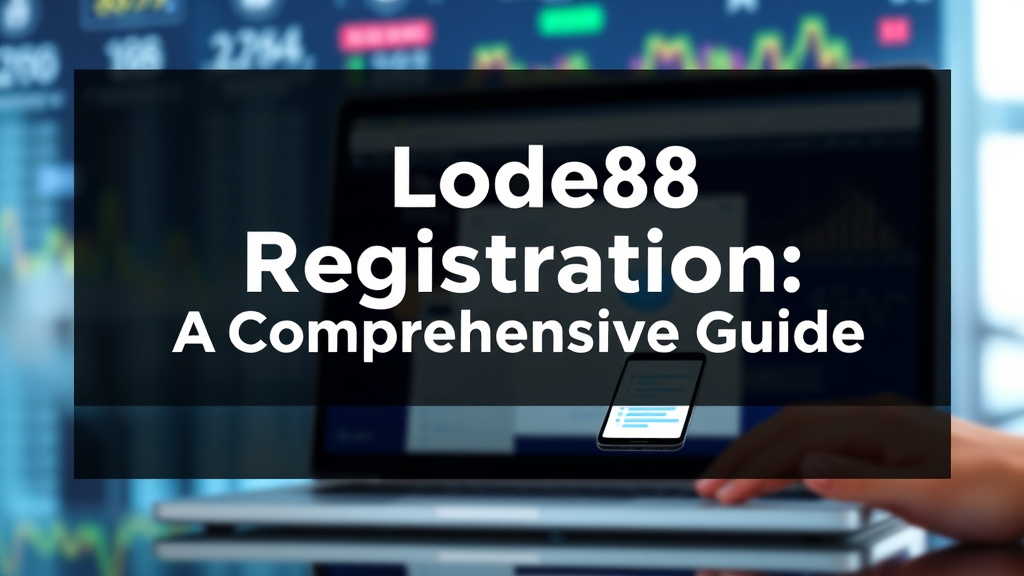 Join the Excitement - Your Complete Guide to Đăng ký Lode88 and Unlocking a World of Online Betting Fun