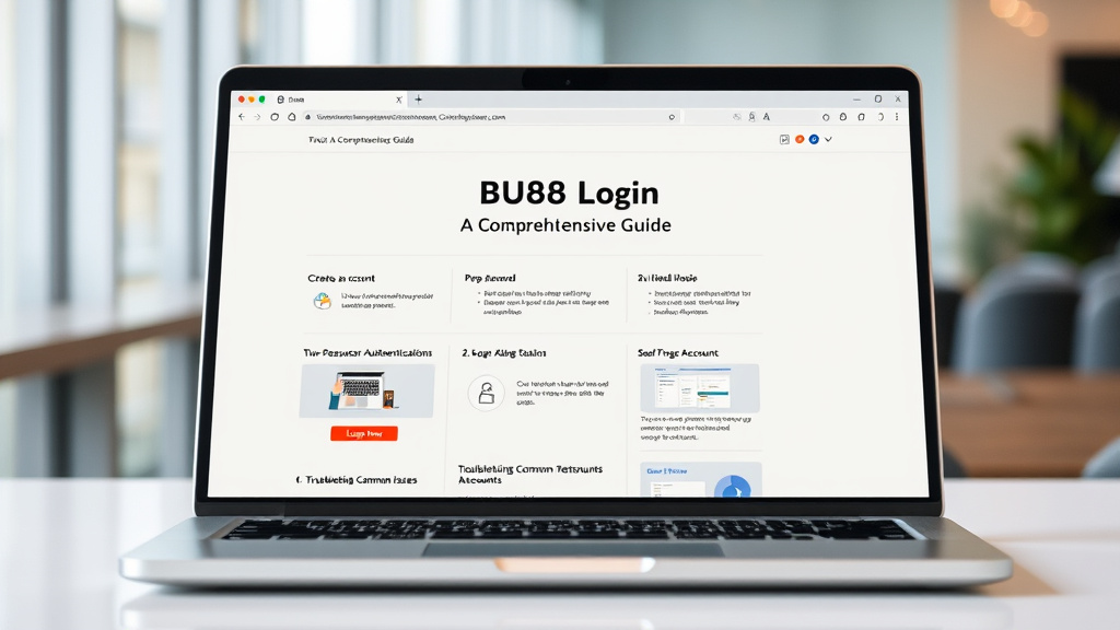 Unlocking the Power of Đăng nhập bu88 - Your Ultimate Guide to Seamless Access and Enjoyment